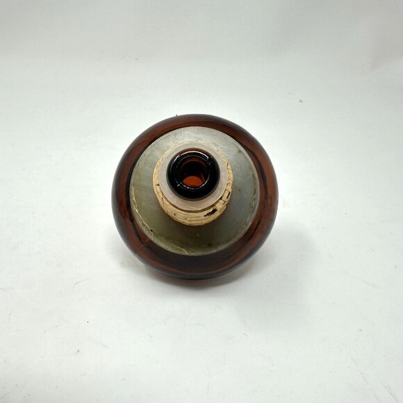 Vtg Cabin Still Bourbon Glass Decanter Sportsman Mallard Duck Amber Stopper - Picture 12 of 16